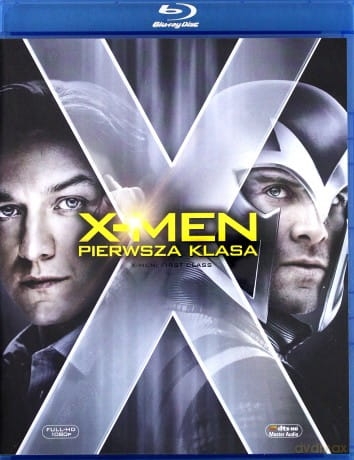 X MEN PIERWSZA KLASA BLU RAY MARVEL REMAR 