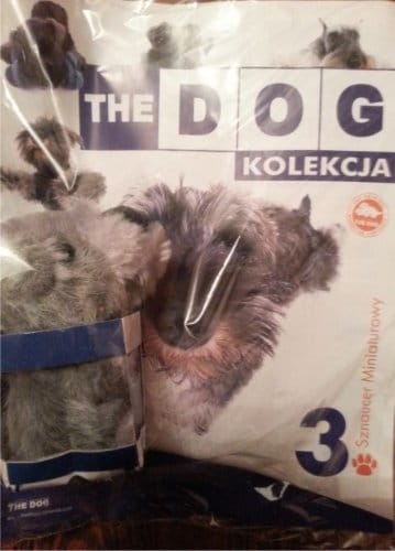 THE DOG KOLEKCJA 3 SZNAUCER MINIATUROWY