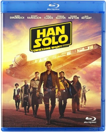 HAN SOLO GWIEZDNE WOJNY HISTORIE BLU RAY