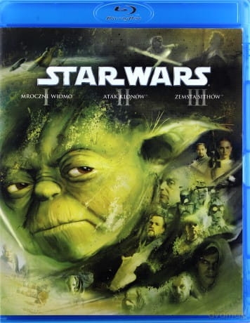 GWIEZDNE WOJNY CZĘŚĆ I II III BLU RAY STAR WARS 