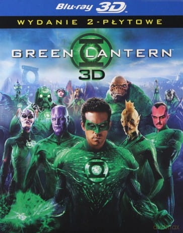 GREEN LANTERN 3D  3D BLU RAY  TOM ROBBINS DORIAN KINGI