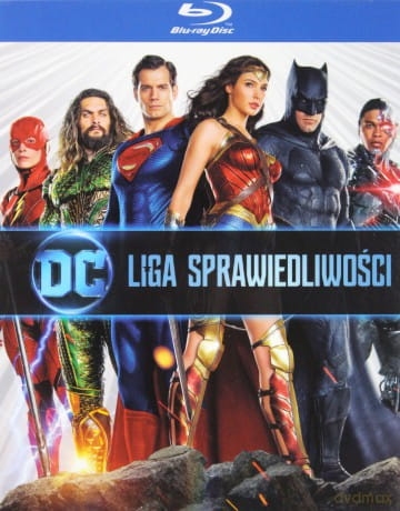 LIGA SPRAWIEDLIWOŚCI BLU RAY KOLEKCJA DC  BERN COLLACO