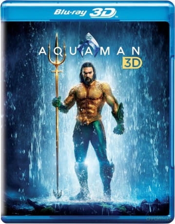AQUAMAN 3D BLU RAY JON REIGLE WILLEM DAFOE  VICTRO LETO 