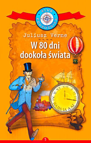  W 80 DNI DOOKOŁA ŚWIATA JULIUSZ VERNE NOWA TWARDA 