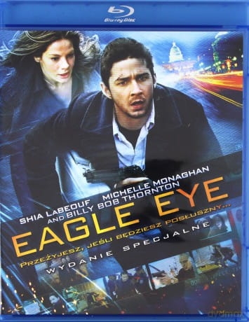 EAGLE EYE BLU RAY SHIA LABEOUF MICHELLE MONAGHAN