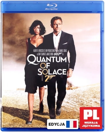 007 QUANTUM OF SOLACE BLU RAY BOND 