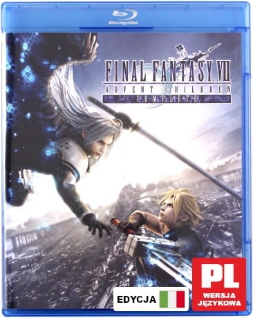 FINAL FANTASY VII ADVENT CHILDREN BLU RAY BLUM