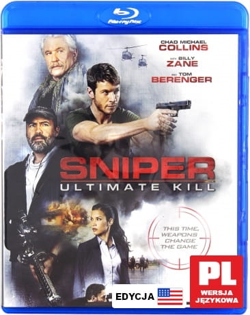 SNIPER ULTIMATE KILL BLU RAY  ZANE NAVA