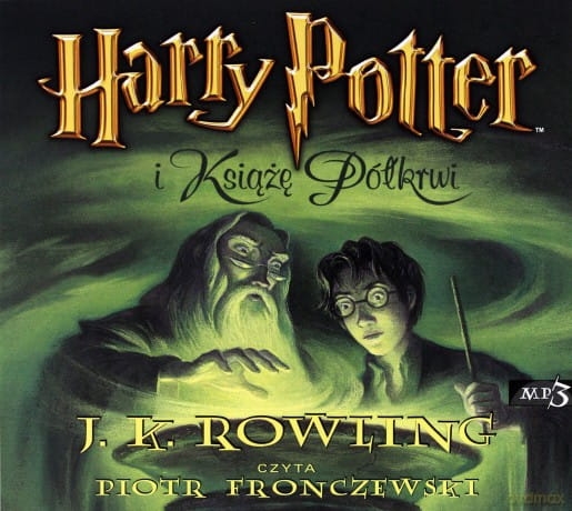 HARRY POTTER I KSIĄŻĘ PÓŁKRWI J K ROWLING CD-MP3