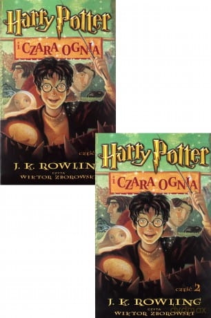 HARRY POTTER I CZARA OGNIA J K ROWLING CD 