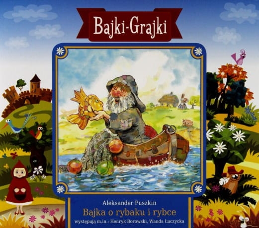 BAJKA O RYBAKU I RYBCE A PUSZKIN CD BOROWSKI 