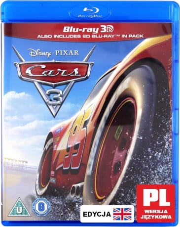 AUTA 3  3D BLU RAY 2  HARNELL KIND CLARK