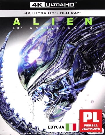OBCY 8 PASAŻER NOSTROMO BLU RAY 4K UHD SCOTT HURT 