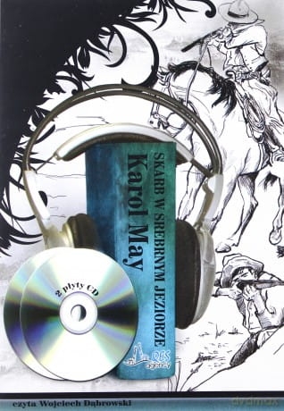 SKARB W SREBRNYM JEZIORZE CD-MP3 K MAY W DĄBROWSKI   