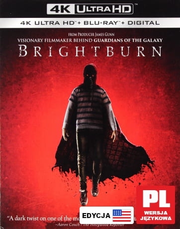 BRIGHTBURN SYN CIEMNOŚCI BLU RAY 4K UHD YAROVESKY