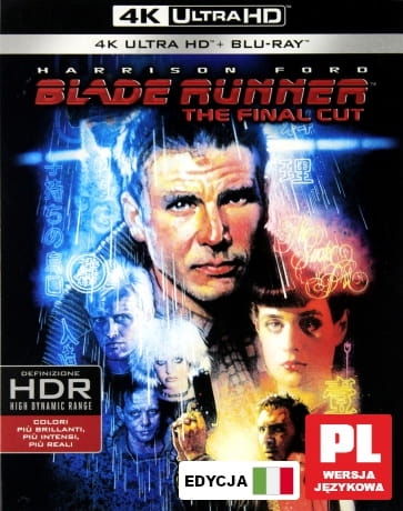 ŁOWCA ANDROIDÓW BLADE RUNNER  BLU RAY 4K UHD 