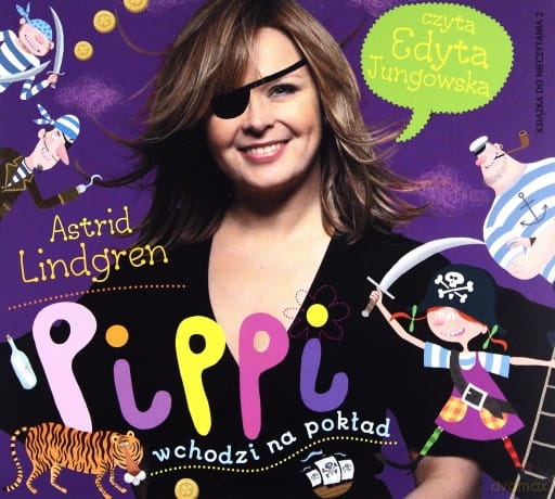 PIPPI WCHODZI NA POKŁAD CD A LINDGREN E JUNGOWSKA  