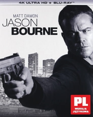 JASON BOURNE BLU RAY 4K UHD GREENGRASS DAMON 