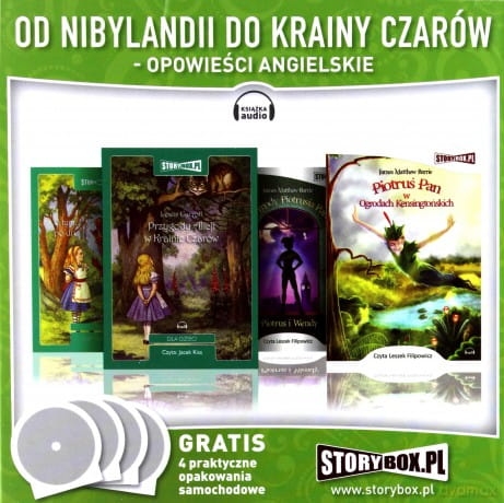 OD NIBYLANDII DO KRAINY CZARÓW CD MP3  L CARROLL 