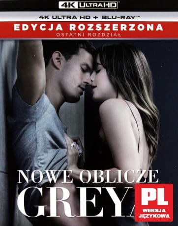NOWE OBLICZE GREYA BLU RAY 4K UHD FOLEY 