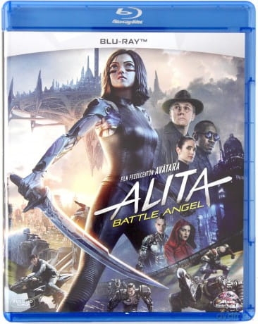 ALITA BATTLE ANGEL BLU RAY MOORE BERGER MEDINA  WALTZ 