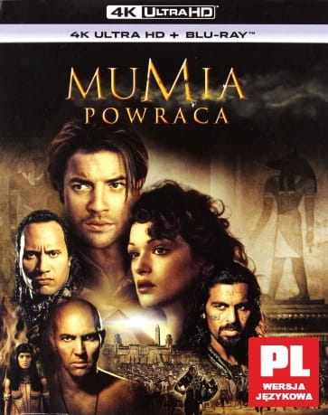 MUMIA POWRACA BLU RAY 4K UHD ARMSTRONG FISHER 