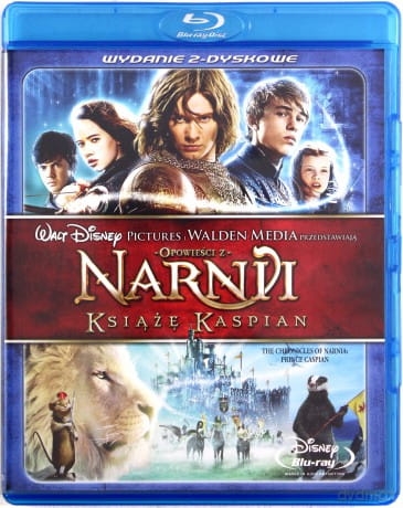 OPOWIEŚCI Z NARNII KSIĄŻE KASPIAN 2XBLU RAY NEESON 