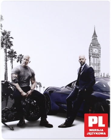 SZYBCY I WŚCIEKLI HOBBS I SHAW BLU-RAY 4K UHD MIRREN