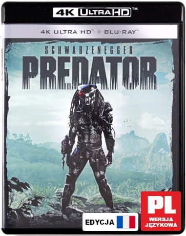  PREDATOR BLU-RAY 4K UHD SCHWARZENEGGER ARMSTRONG 