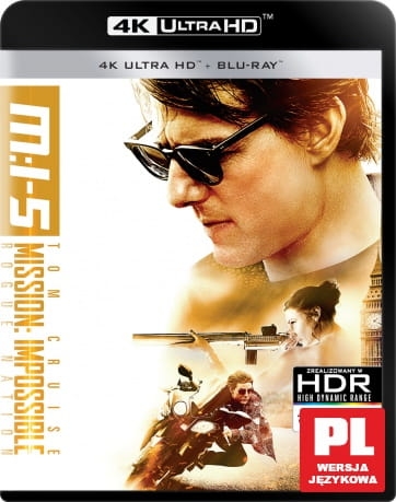 MISSION IMPOSSIBLE ROUGE NATION BLU-RAY 4K UHD COLLACO 
