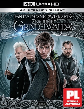 FANTASTYCZNE ZWIERZĘTA ZBRODNIE GRINDELWALDA BLU-RAY 4K UHD