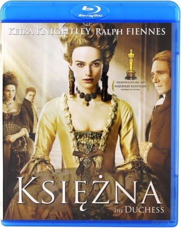 KSIĘŻNA BLU RAY  KNIGHTLEY FIENNES 