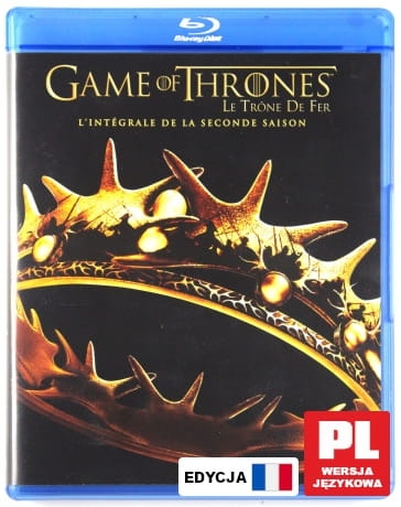 GRA O TRON SEZON 2 5 BLU RAY COSMO ELDON