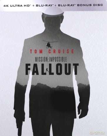 MISSION IMPOSSIBLE FALLOUT BLU-RAY 4K 2 BLU-RAY UHD 