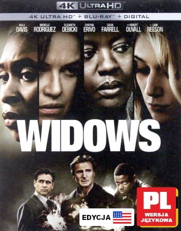 WDOWY BLU RAY 4K UHD MCQUEEN FARRELL DAVIS 