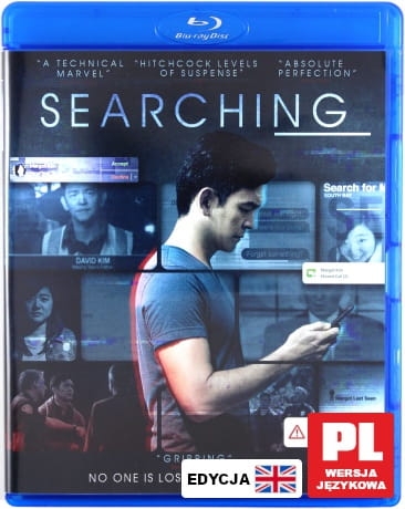 SEARCHING  BLU RAY ROWE BUCK HOFFMAN CHO 