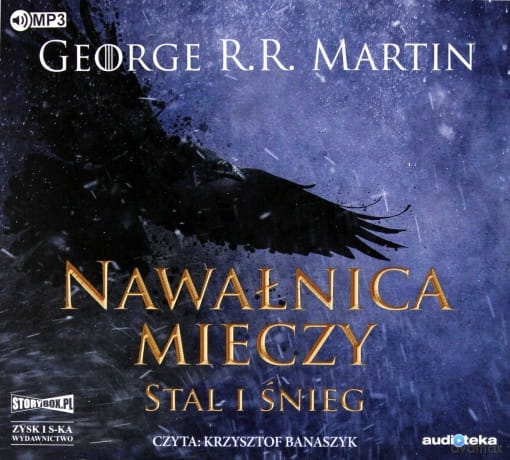 NAWAŁNICA MIECZY STAL I ŚNIEG PIEŚŃ CD MP3 G R R MARTIN