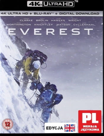 EVEREST BLU RAY 4K UHD CLARKE NICHOLSON 