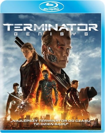 TERMINATOR GENISYS BLU RAY SCHWARZENEGGER 