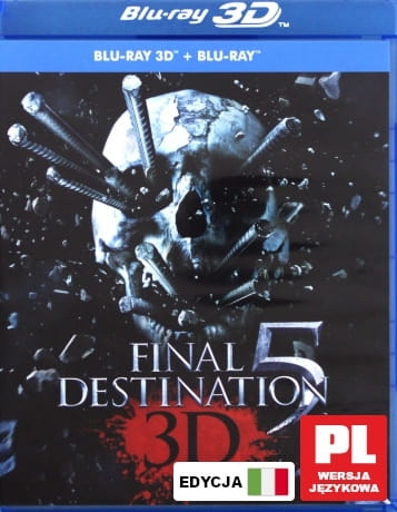 OSZUKAĆ PRZEZNACZENIE 5 3D BLU RAY TODD 