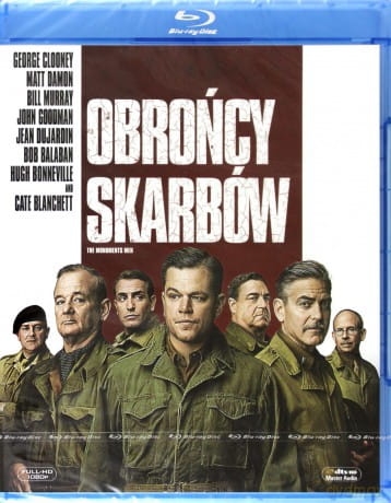 OBROŃCY SKARBÓW BLU RAY CLOONEY DAMON MURRAY 
