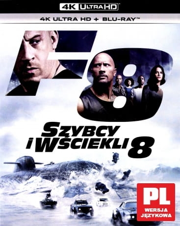 SZYBCY I WŚCIEKLI 8 BLU-RAY 4K UHD MIRREN SHORE