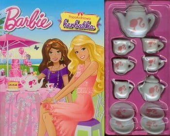 BARBIE POPOŁUDNIOWA HERBATKA +SERWIS DO HERBATY