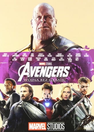 AVENGERS WOJNA BEZ GRANIC DVD LEE JACKSON