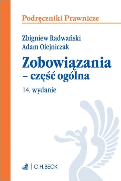 PODRĘCZNIKI PRAWNICZE ZOBOWIĄZANIA CZĘŚĆ OGÓLNA W 14