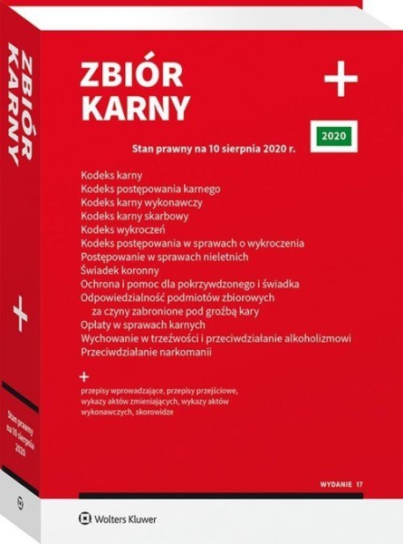 ZBIÓR KARNY PLUS 2020 