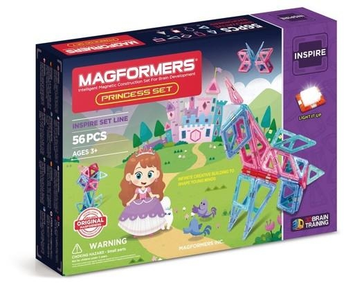 KLOCKI MAGFORMERS INSPIRE SET LINE KSIĘŻNICZKI 56