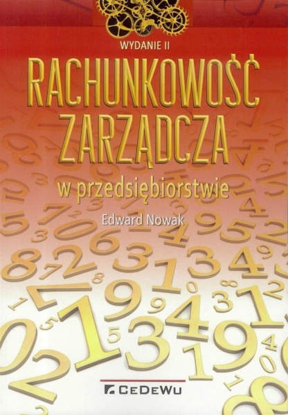 RACHUNKOWOŚĆ ZARZĄDCZA W PRZEDSIĘBIORSTWIE 