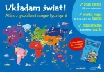 UKŁADAM ŚWIAT ATLAS Z PUZZLAMI MAGNETYCZNYMI 