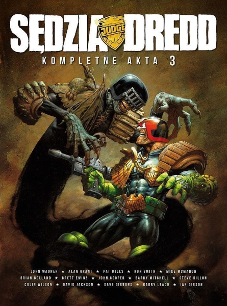 KOMPLETNE AKTA TOM 3 SĘDZIA DREDD